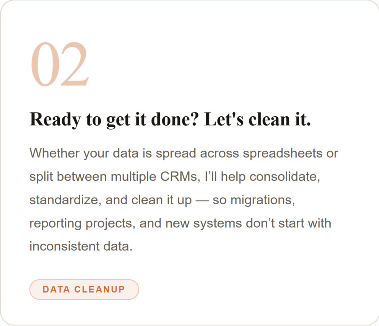 Data Cleanup